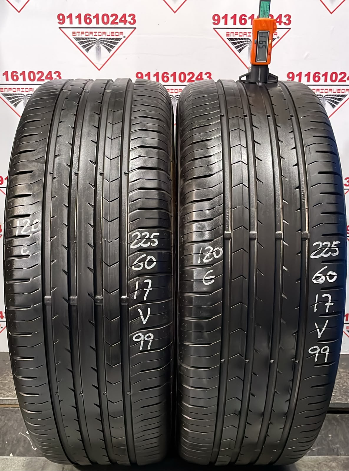 CONTINENTAL CONTIPREMIUMCONTACT 5 USADO  225/60 R17 99 V